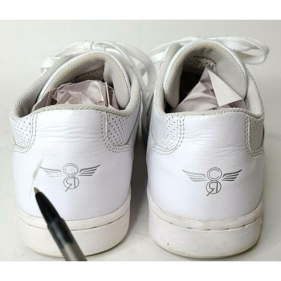 Creative Recreation Men's Sz 13 Cesario Lo White/Silver Leather Shoes CR4LOC - Picture 3 of 9